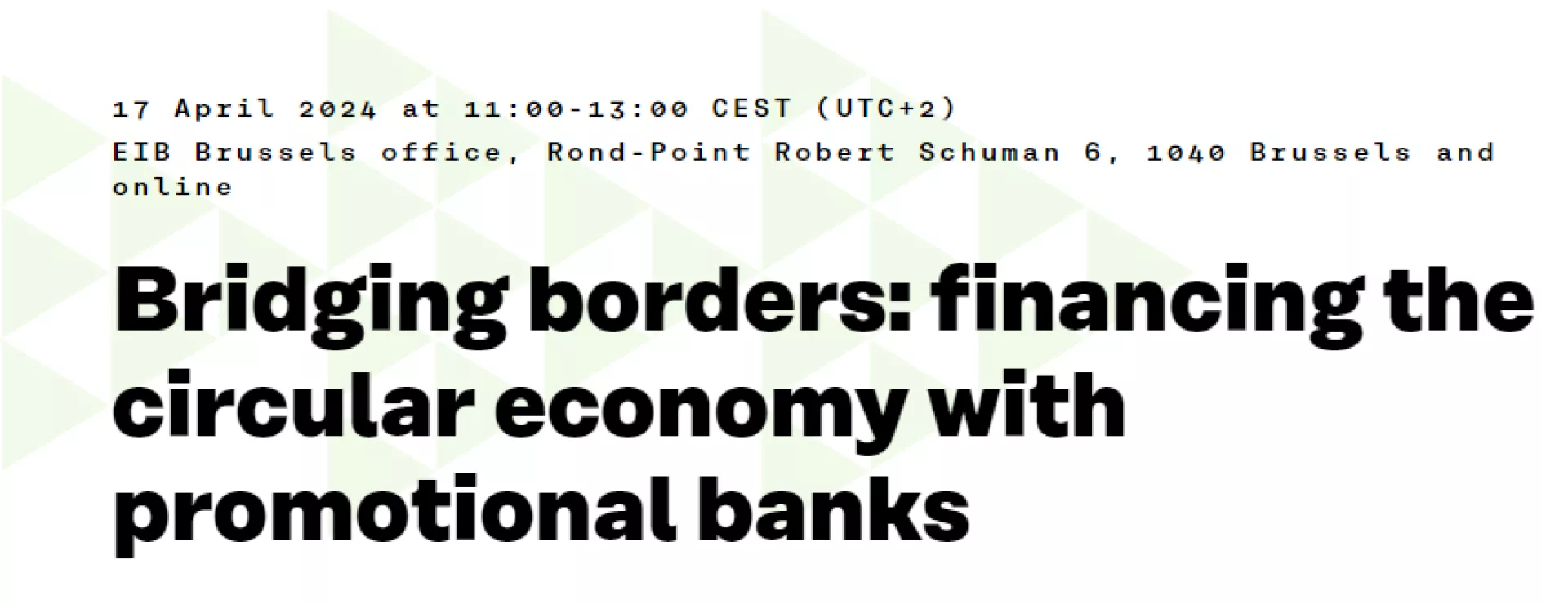bridging borders Kfw