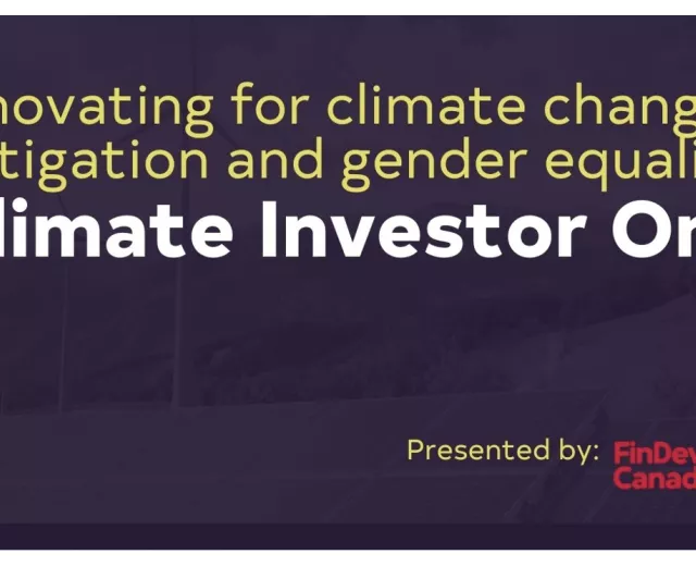 Climate Investor One